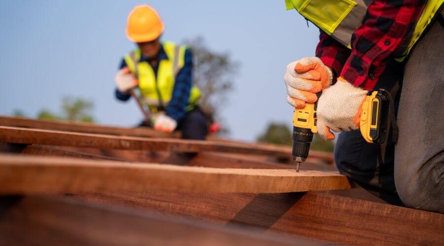 Professional metal roof installation in Reeves, LA